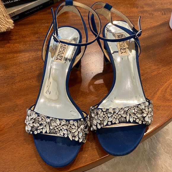 BADGLEY MISCHKA COLLECTION IVANNA ANKLE STRAP SANDAL 
SIZE 7 - Picture 1 of 6